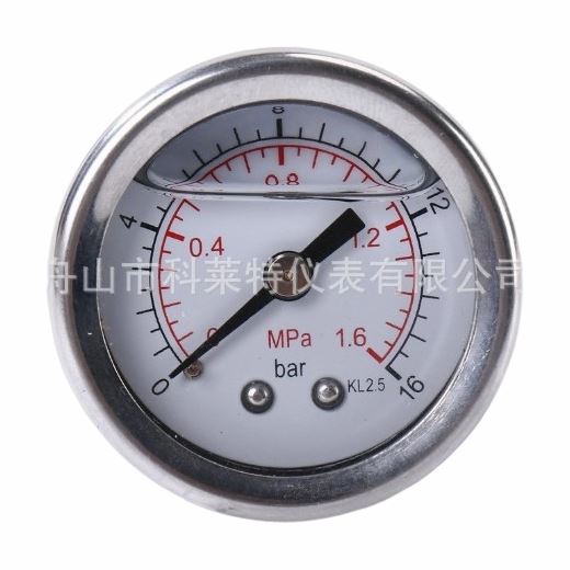 10 Bar Back Connection Oil Pressure Gauge